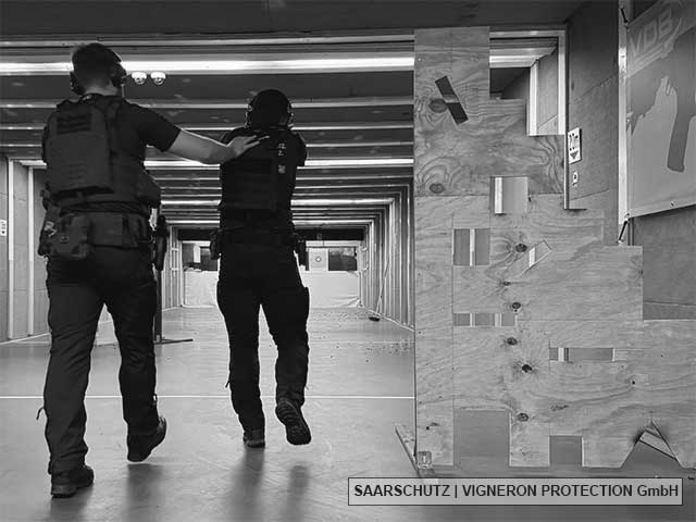 Fachgruppe Berufswaffenträger Saarland Ausbildung und taktisches Training