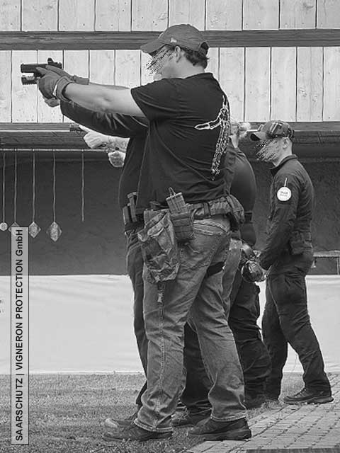 Fachgruppe Berufswaffenträger Saarland Ausbildung und taktisches Training
