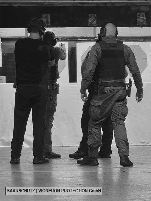 Fachgruppe Berufswaffenträger Saarland Ausbildung und taktisches Training